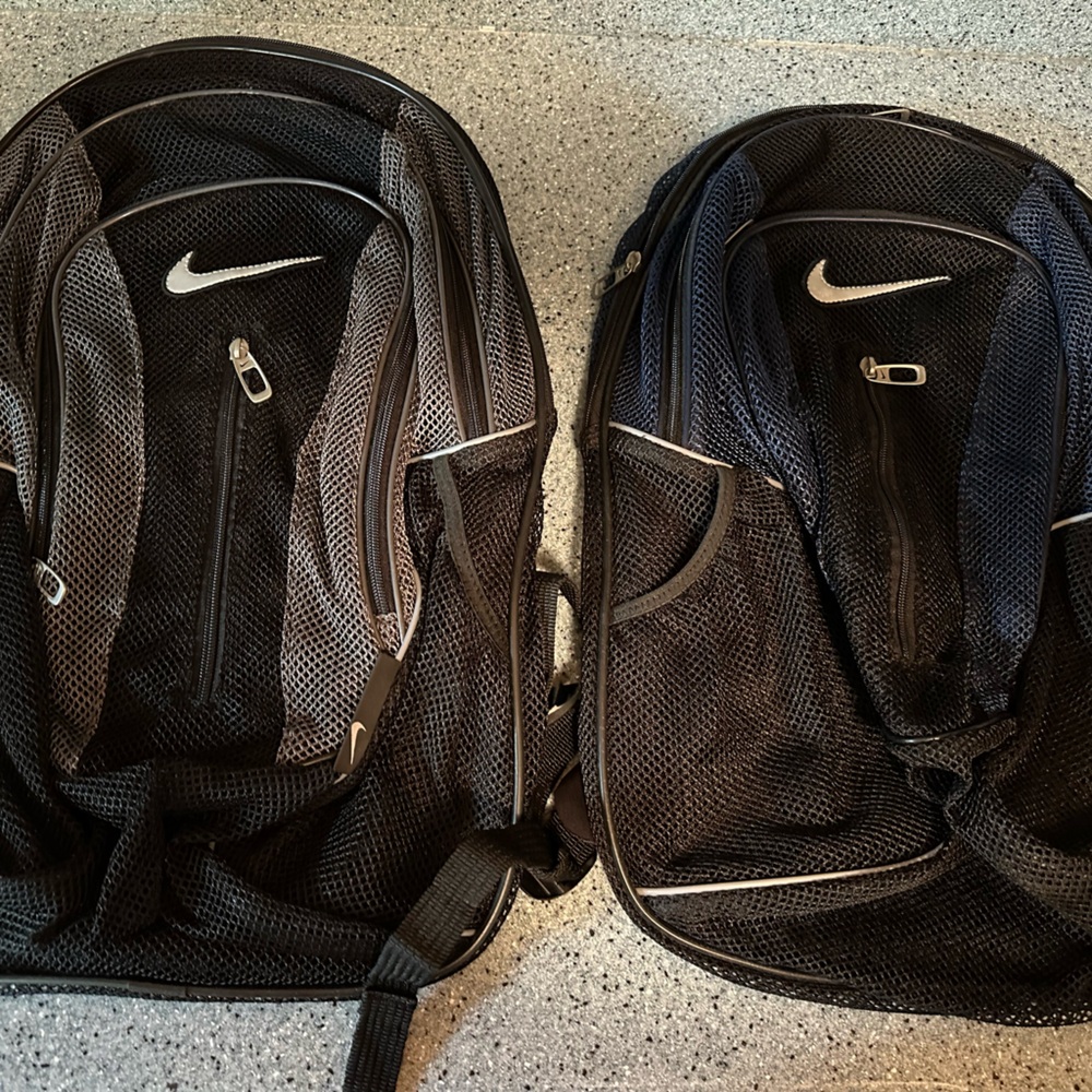 Nike mesh backpack